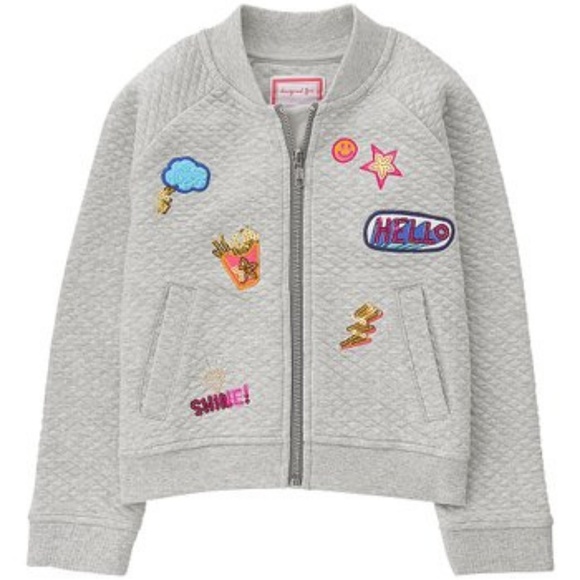 Gymboree Other - Gymboree NWOT sequin embellished quilted jacket